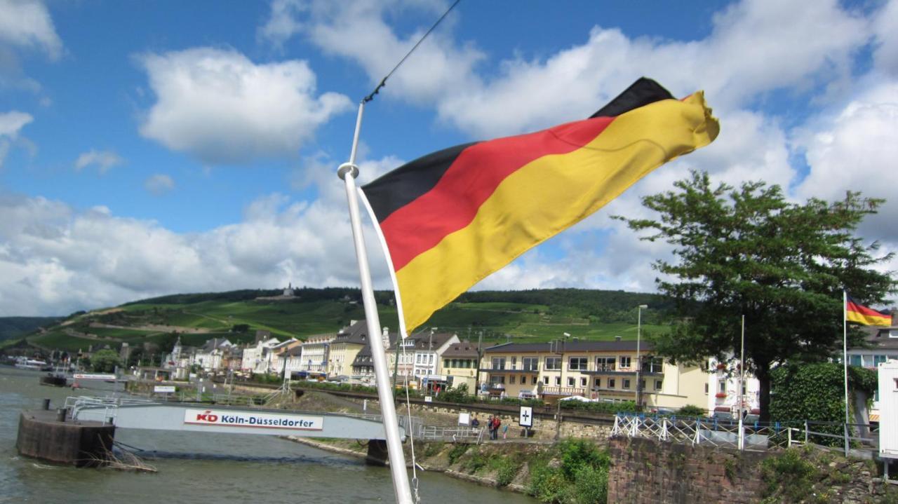 Hotel Krone Rüdesheim Rüdesheim am Rhein Exterior foto