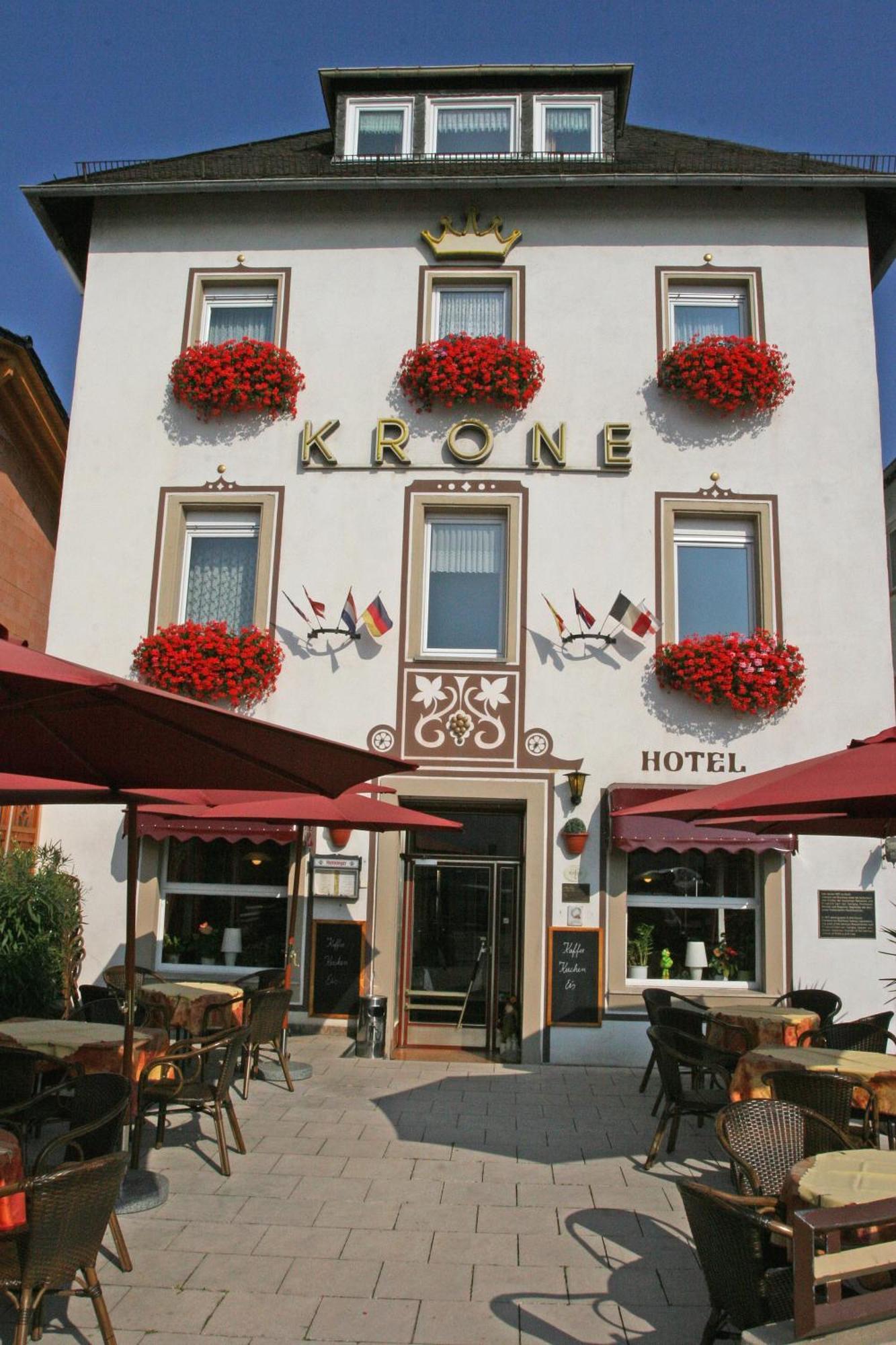 Hotel Krone Rüdesheim Rüdesheim am Rhein Exterior foto