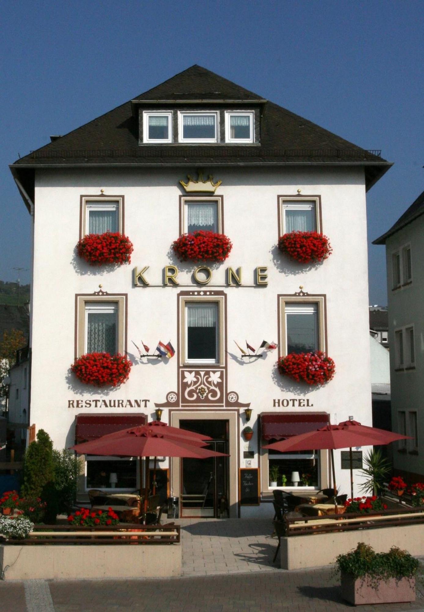 Hotel Krone Rüdesheim Rüdesheim am Rhein Exterior foto