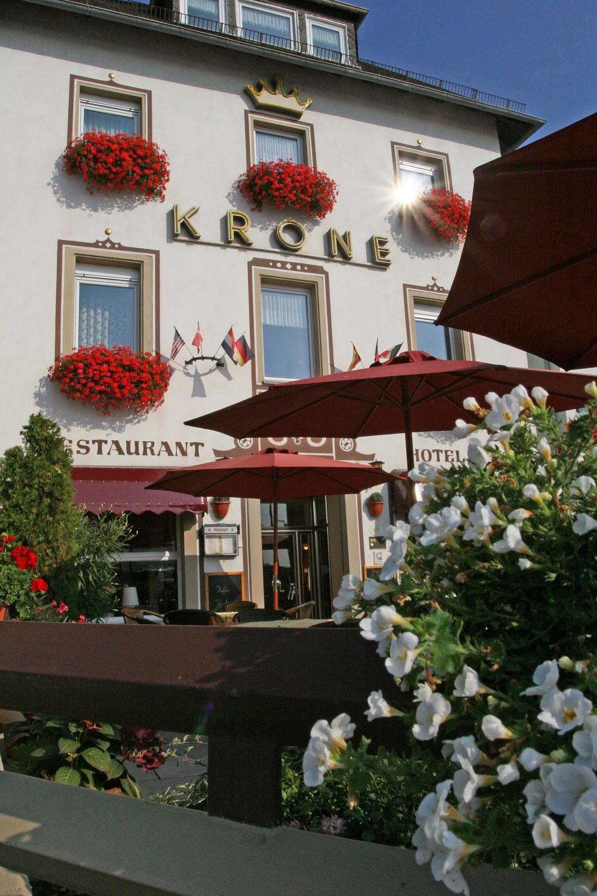 Hotel Krone Rüdesheim Rüdesheim am Rhein Exterior foto