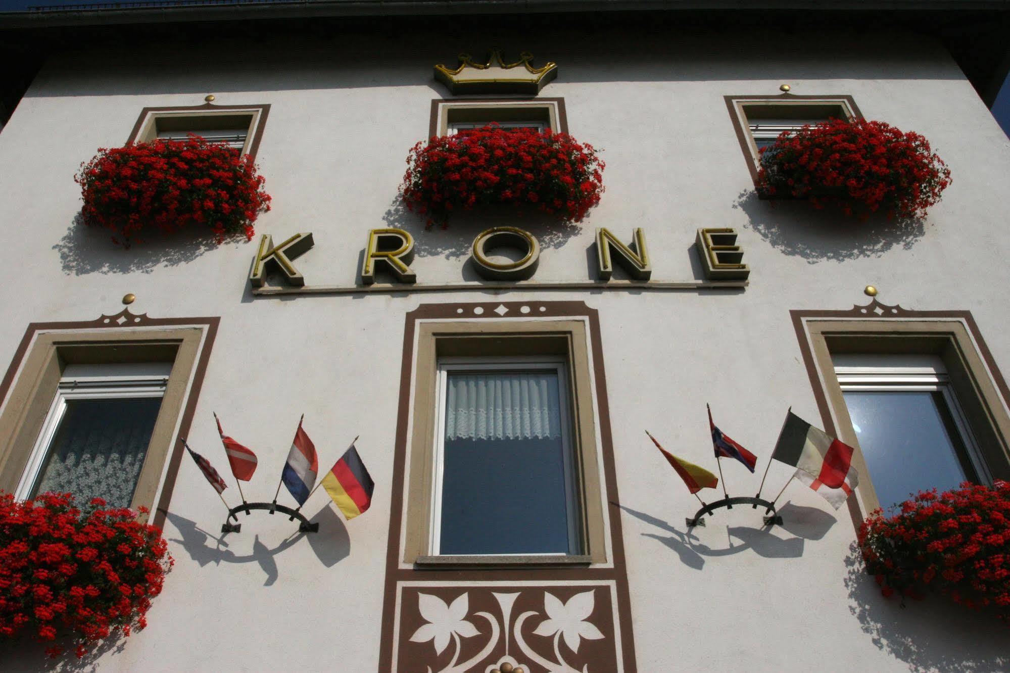 Hotel Krone Rüdesheim Rüdesheim am Rhein Exterior foto