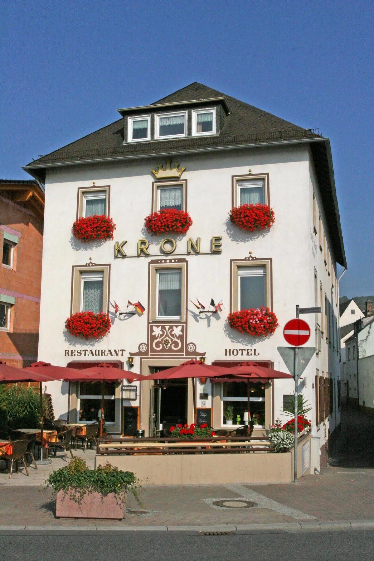 Hotel Krone Rüdesheim Rüdesheim am Rhein Exterior foto